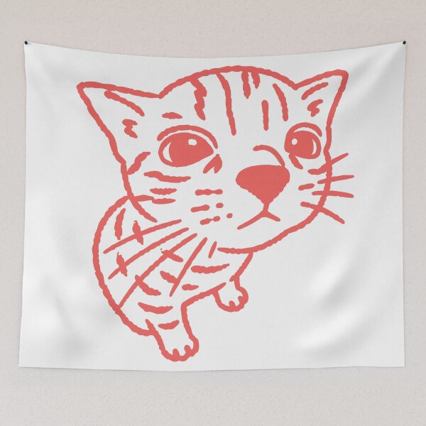 Item preview, Fisheye cat designed and sold by QuirkyCritterCo.
