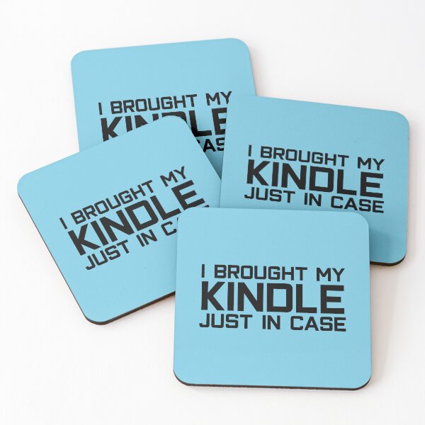 Item preview, I Brought My Kindle Just In Case Funny Reader Design designed and sold by Hallowed Artistry.