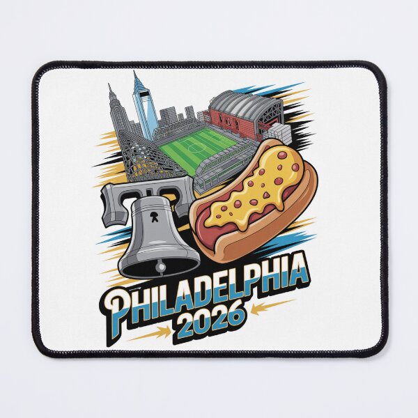Item preview, Philadelphia 2026 Liberty Bell Stadium Cheesesteak T-Shirt V8 designed and sold by DarylWelsh2024.