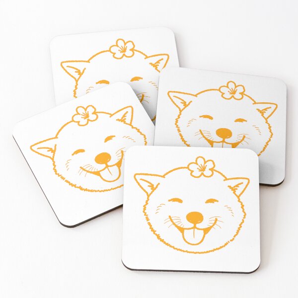 Item preview, flower doge designed and sold by QuirkyCritterCo.