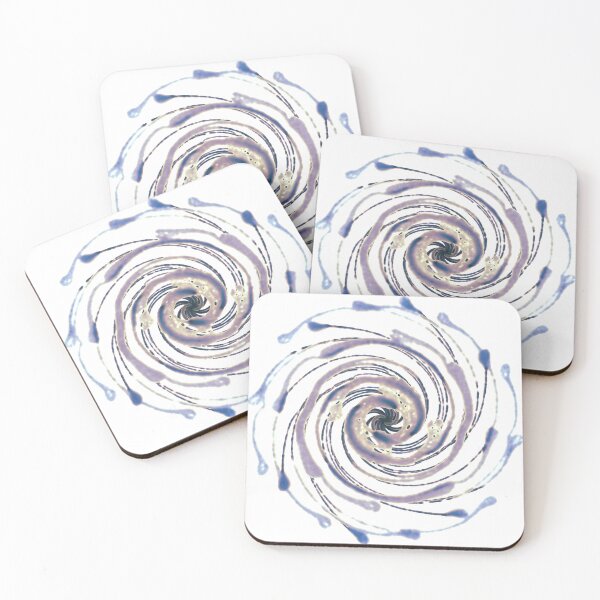 Item preview, Astral Vortex Spiral - Transparent Background PNG Sticker - Cosmic T-shirt designed and sold by Keltoi-art.