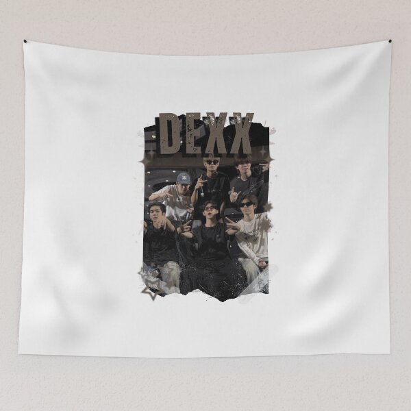 Item preview, DEXXX Thai boy group Thailand Asian Kpop Clang Clang Debut Concept Art  designed and sold by AJUNICE STUDIO.