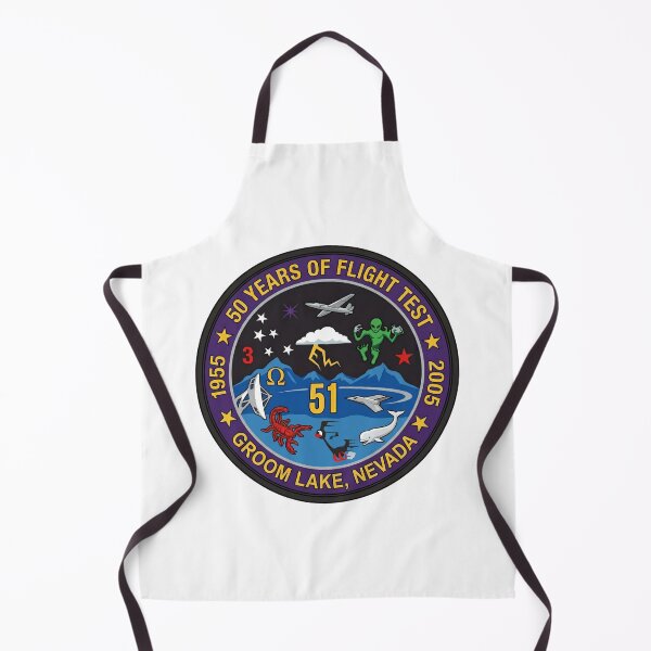 Item preview, Groom Lake 50 Years of Flight Test Anniversary Patch designed and sold by CharlieDesings.