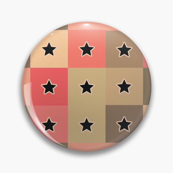 Item preview, Black  stars patchwork in beige designed and sold by uunaa.