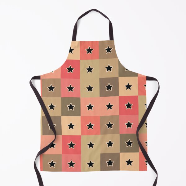 Item preview, Black  stars patchwork in beige designed and sold by uunaa.