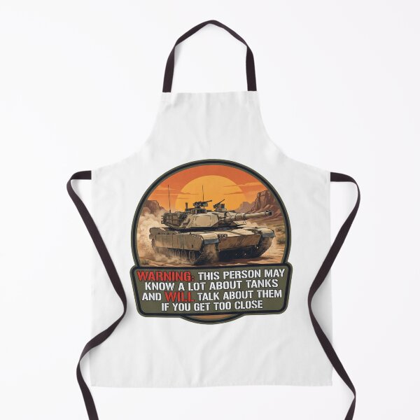 Item preview, Warning May Talk About Tanks Tactical Humor designed and sold by ArtDreams92.