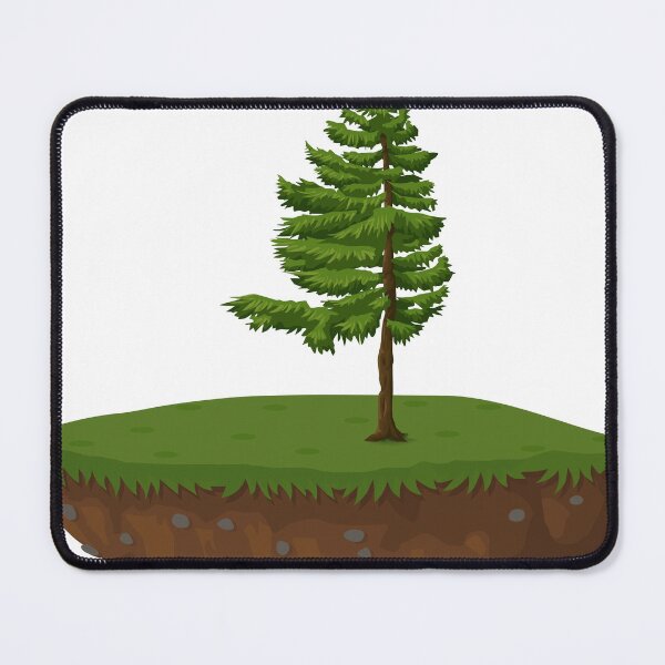 Item preview, Minimalist Floating Island Pine Tree Vector designed and sold by Divichan.