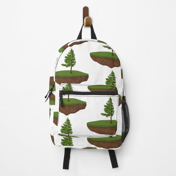 Item preview, Minimalist Floating Island Pine Tree Vector designed and sold by Divichan.