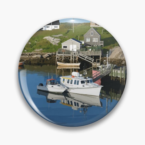 Item preview, Peggy's Cove Village designed and sold by TheFundyMist.