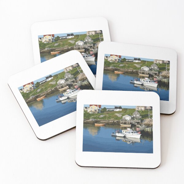 Item preview, Peggy's Cove Village designed and sold by TheFundyMist.