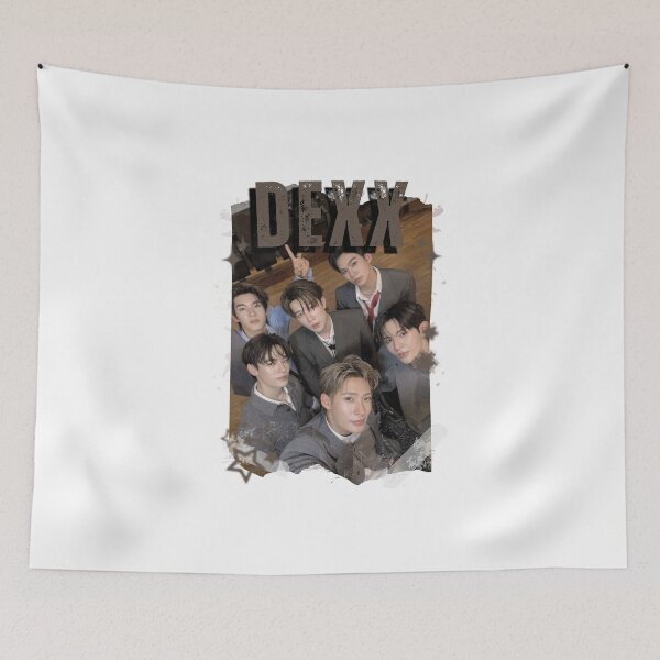 Item preview, DEXXX Thai boy group Thailand Asian Kpop Clang Clang Debut Concept Art  designed and sold by AJUNICE STUDIO.