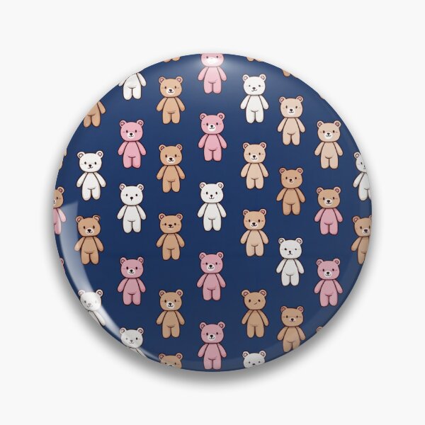 Item preview, Adorable Teddy Bear Seamless Pattern Cute Kawaii designed and sold by NicolasGlowArt.