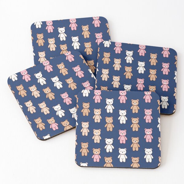 Item preview, Adorable Teddy Bear Seamless Pattern Cute Kawaii designed and sold by NicolasGlowArt.