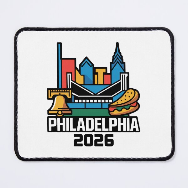 Item preview, Philadelphia 2026 Liberty Bell Stadium Cheesesteak T-Shirt V11 designed and sold by DarylWelsh2024.