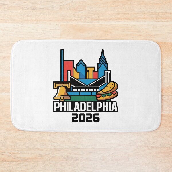 Item preview, Philadelphia 2026 Liberty Bell Stadium Cheesesteak T-Shirt V11 designed and sold by DarylWelsh2024.