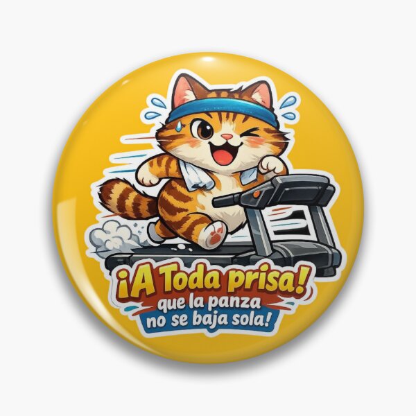 Item preview, Cat Cardio Level: “Run, the croquette doesn't wait!” ?? designed and sold by Opps-diseño.