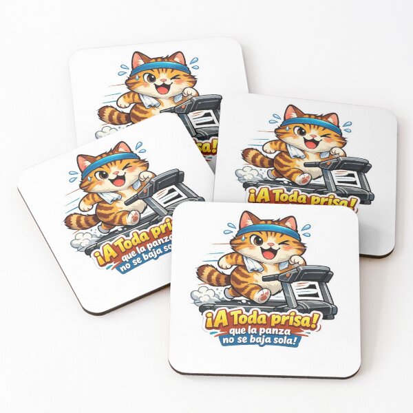 Item preview, Cat Cardio Level: “Run, the croquette doesn't wait!” ?? designed and sold by Opps-diseño.