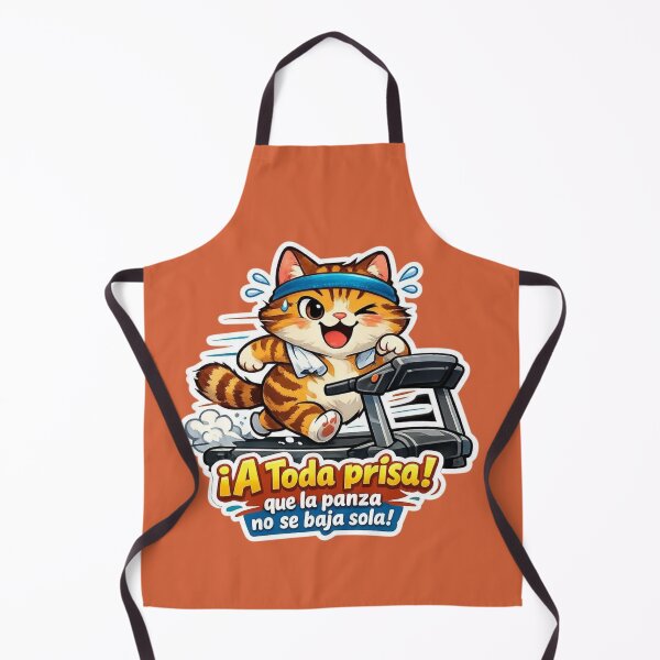 Item preview, Cat Cardio Level: “Run, the croquette doesn't wait!” ?? designed and sold by Opps-diseño.