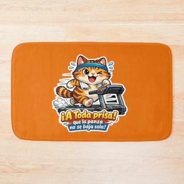 Item preview, Cat Cardio Level: “Run, the croquette doesn't wait!” ?? designed and sold by Opps-diseño.