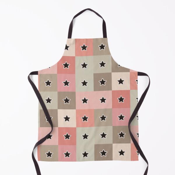 Item preview,  Black  stars patchwork in brown designed and sold by uunaa.