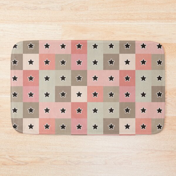 Item preview,  Black  stars patchwork in brown designed and sold by uunaa.