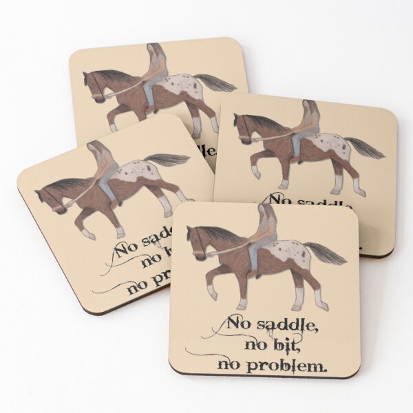 Item preview, no saddle, no bit, no problem designed and sold by creativecowgirl.
