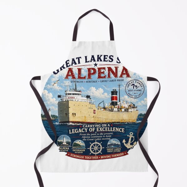 Item preview, Great Lakes Ships Alpena designed and sold by greatlakesimage.