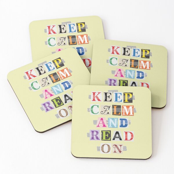 Item preview, Keep Calm And Read On Book Lover Reader designed and sold by d247.