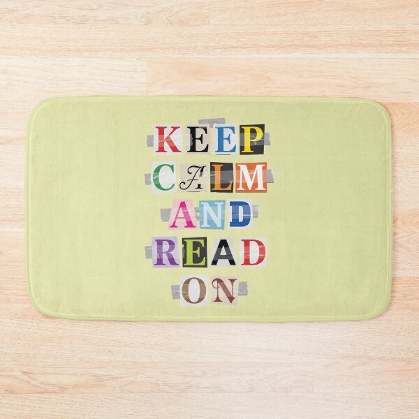 Item preview, Keep Calm And Read On Book Lover Reader designed and sold by d247.