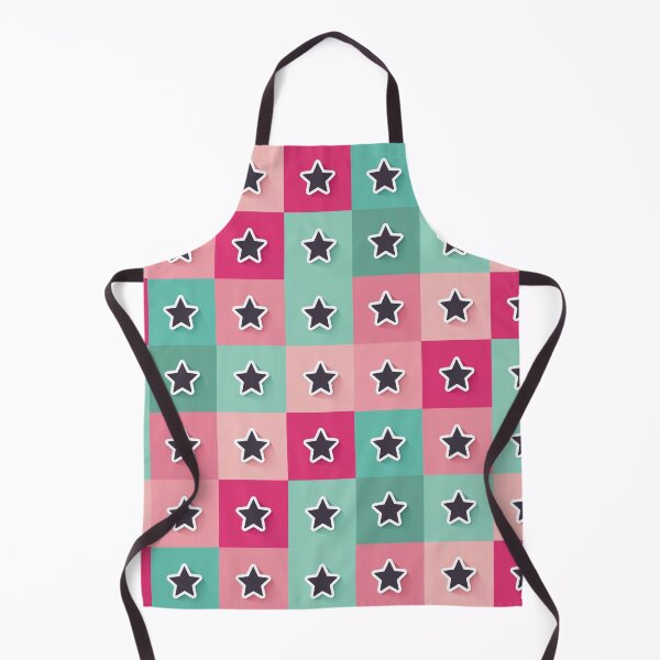 Item preview, Black  stars patchwork in green designed and sold by uunaa.