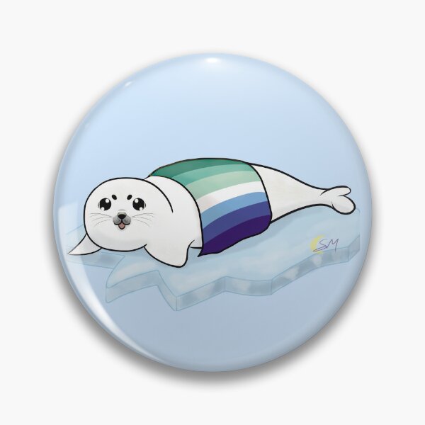 Item preview, Gay Harp Seal Pup designed and sold by SaphylArt.