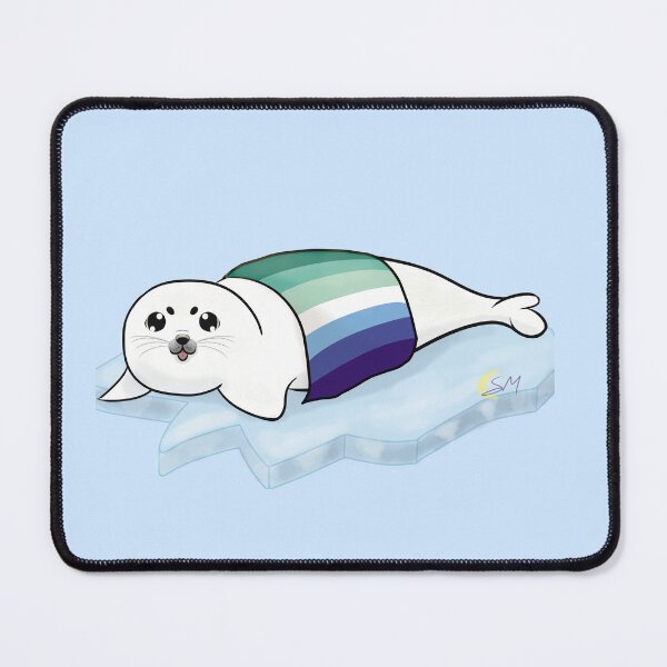 Item preview, Cachorro de foca arpa gay designed and sold by SaphylArt.