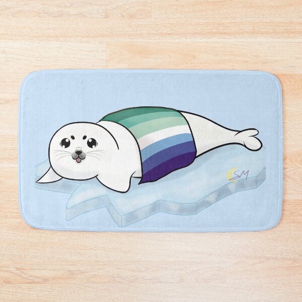 Item preview, Gay Harp Seal Pup designed and sold by SaphylArt.