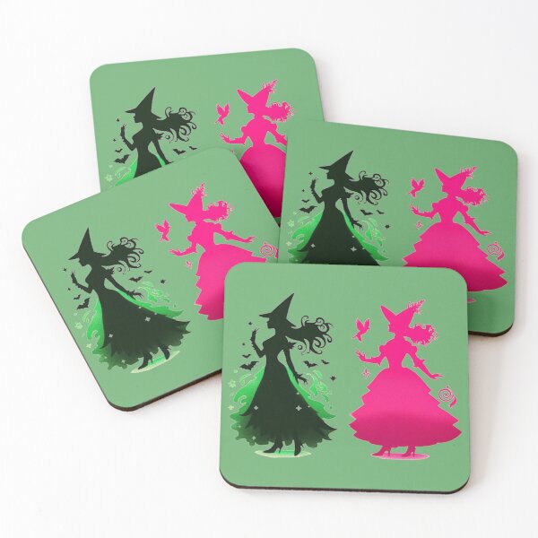Item preview, Side by Side - Wicked Musical Elphaba & Glinda designed and sold by NerdiPop.