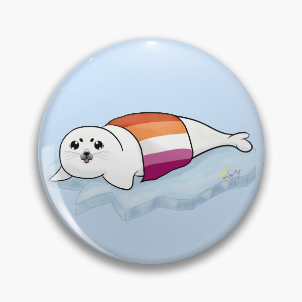 Item preview, Lesbian Harp Seal Pup designed and sold by SaphylArt.