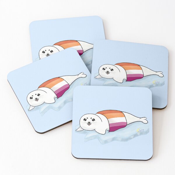 Item preview, Lesbian Harp Seal Pup designed and sold by SaphylArt.