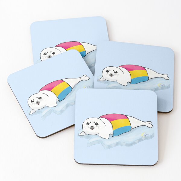 Item preview, Pansexual Harp Seal Pup designed and sold by SaphylArt.