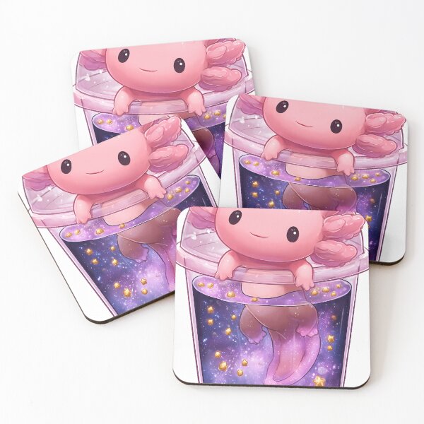 Item preview, Cosmic Boba Axolotl designed and sold by pumsquare.