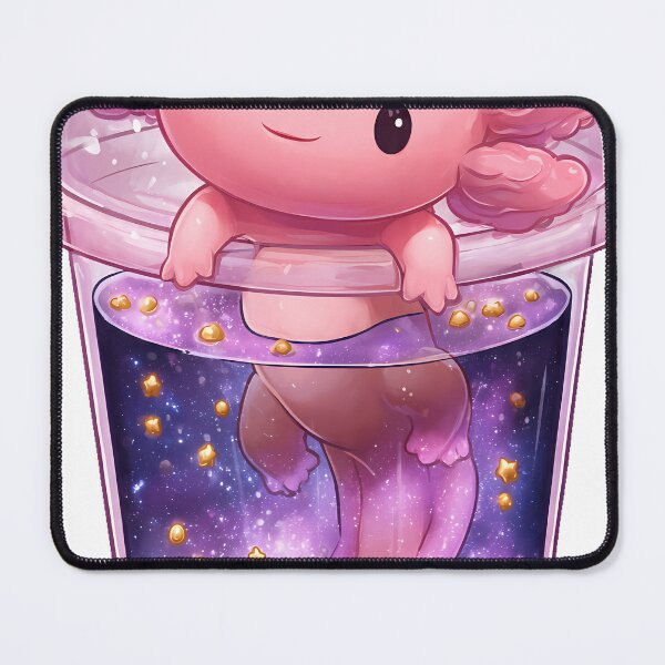Item preview, Cosmic Boba Axolotl designed and sold by pumsquare.
