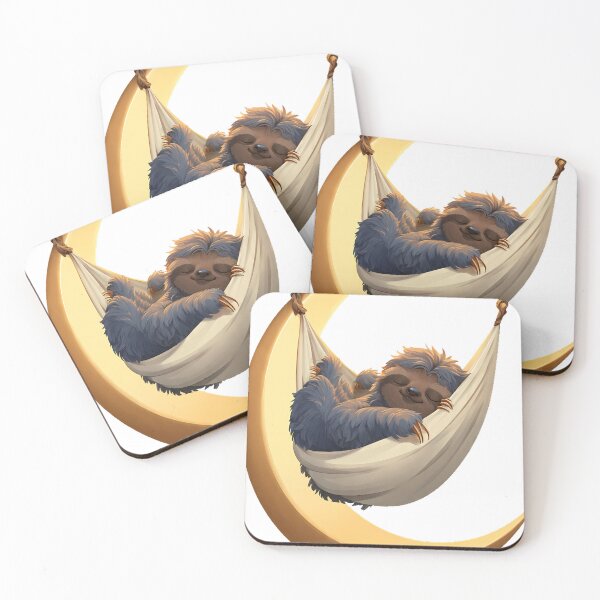 Item preview, Moon Hammock Sloth designed and sold by pumsquare.