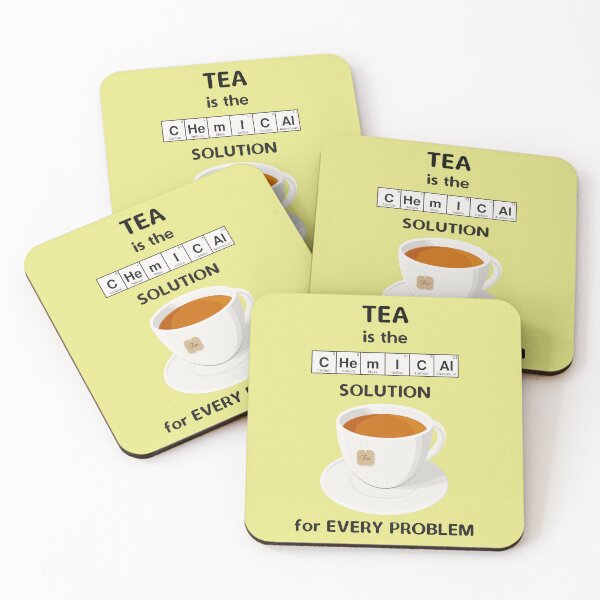 Item preview, Tea Is The Chemical Solution For Every Problem designed and sold by metafishical.
