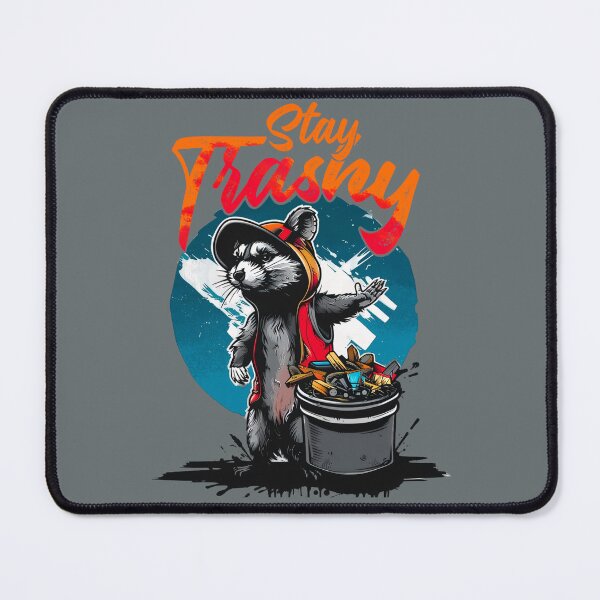 Item preview, Colorful Dumpster Bandit Raccoon designed and sold by Szpaku desart .