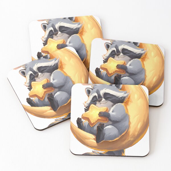 Item preview, Stardust Baker Raccoon designed and sold by pumsquare.