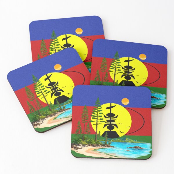 Item preview, Tropical Beach & Kanak Symbol Art designed and sold by Gdmark.