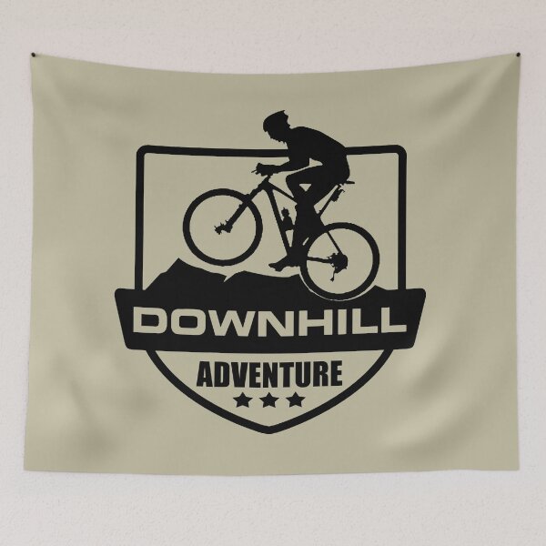 Item preview, Downhill Trail Rider Cool Mtb Mountain Bike Adventure designed and sold by Alexaltay.