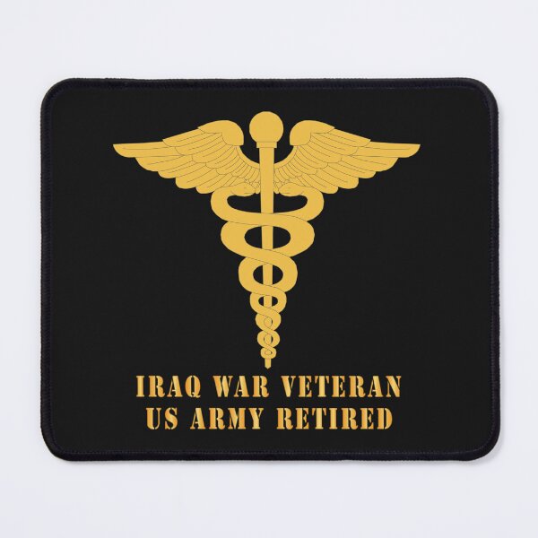 Item preview, Army - Army Medical - Iraq War Veteran, US Army Retired designed and sold by Military Insignia Products.