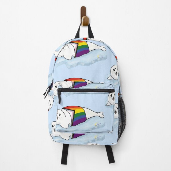 Item preview, Progress Pride Harp Seal Pup designed and sold by SaphylArt.