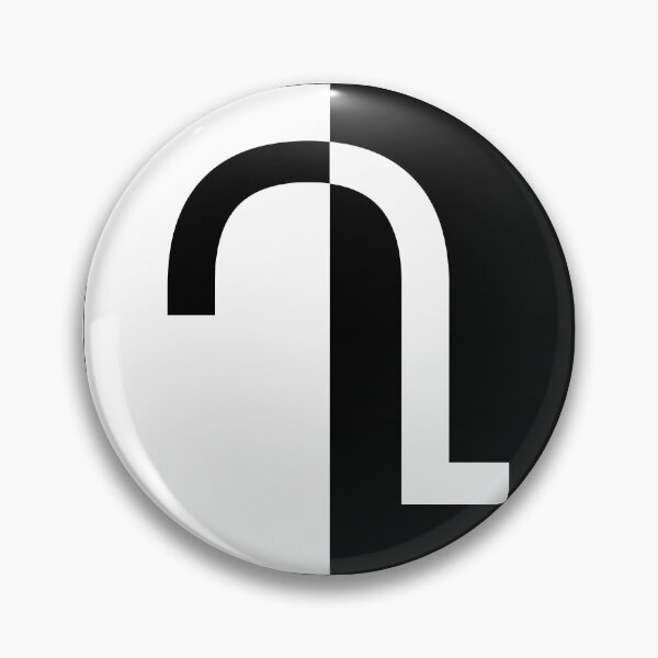 Item preview, Armenian letter GH black and white  designed and sold by Salpisart.