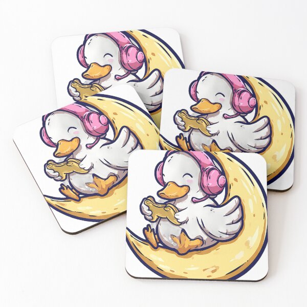 Item preview, Cosmic Gamer Duck designed and sold by pumsquare.