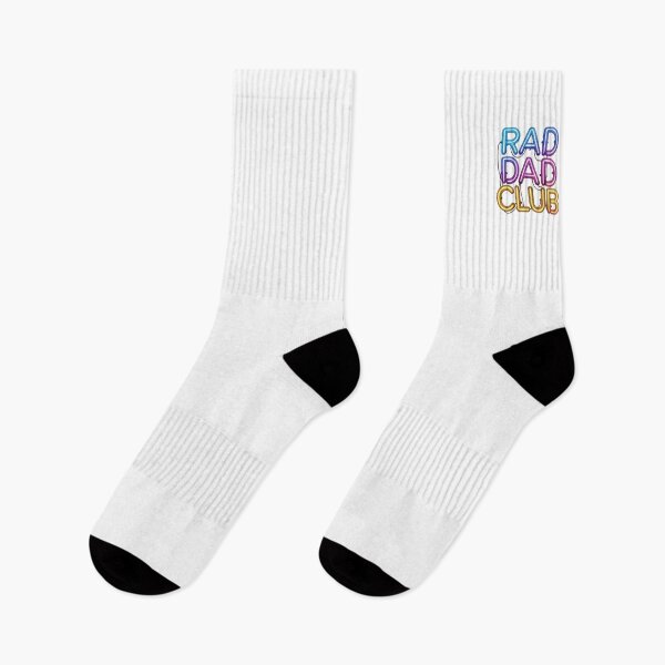 Item preview, Logo Neon Rad Dad Club Humor Dad Cool designed and sold by yachstudio.